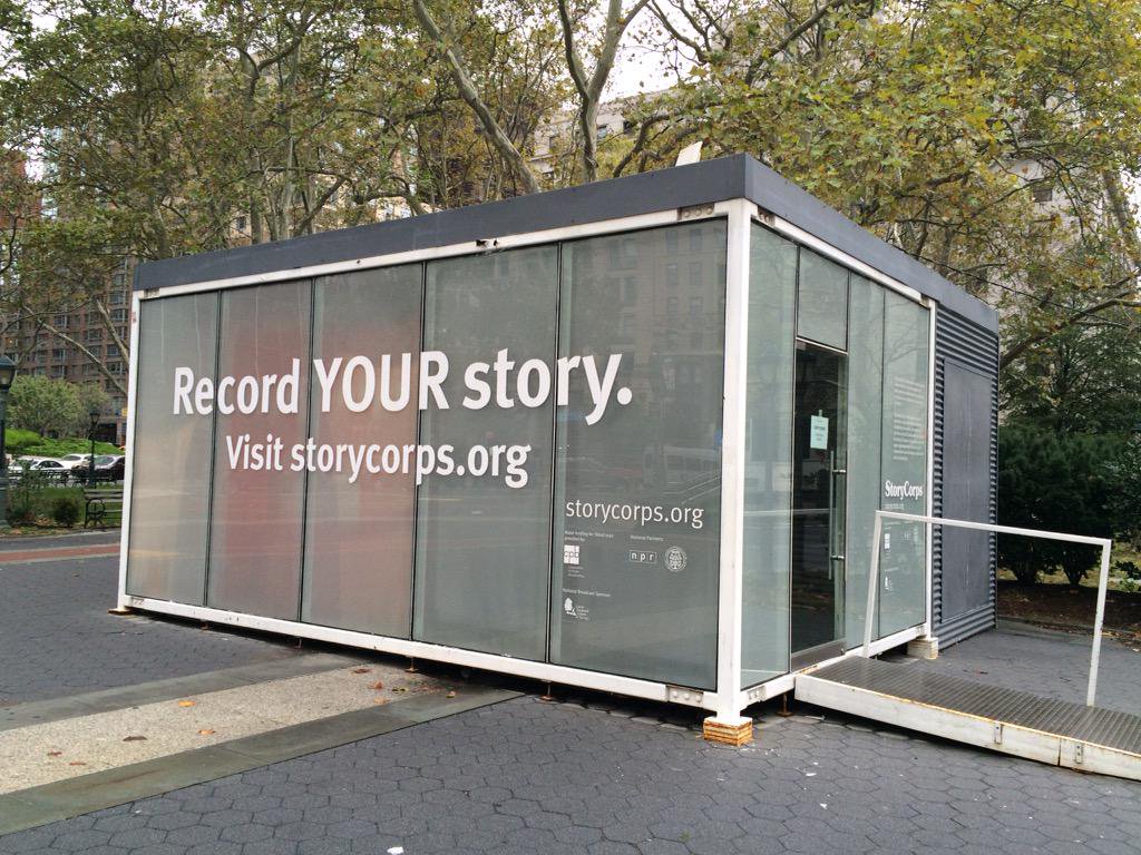 StoryCorps StoryBooth