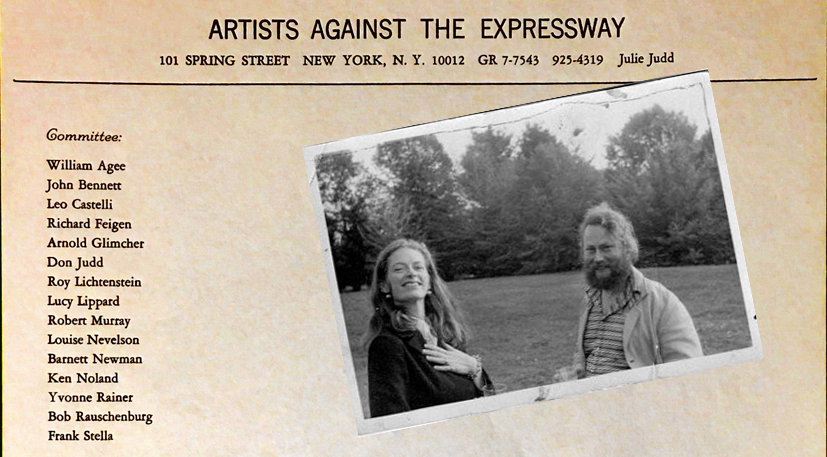 Julie Finch and Artists Against the Expressway