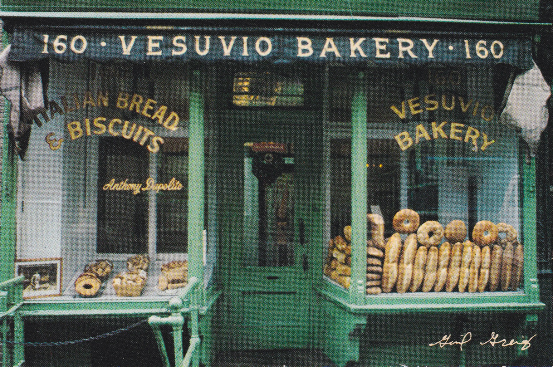 Vesuvio Bakery Postcard