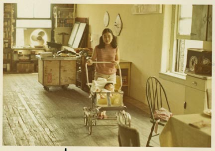 Mother With Baby in Loft (1969)
