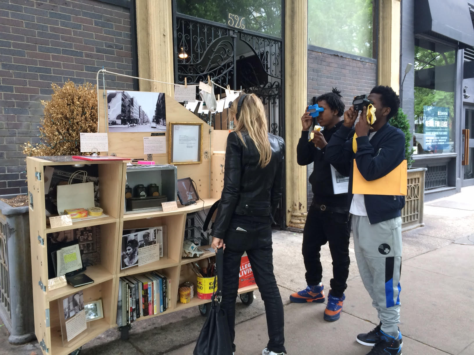 The SoHo Memory Project Portable Historical Society at the Renee and Chaim Gross Foundation in May 2016