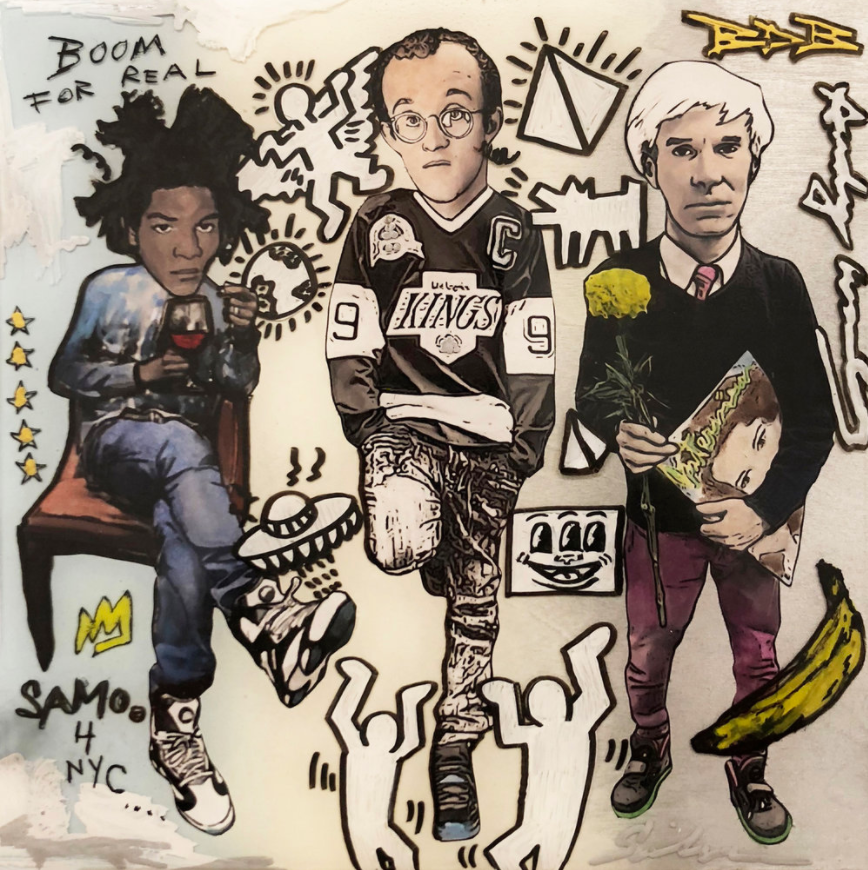 Basquiat Haring Warhol