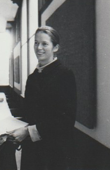 Julie Finch at 101 Spring Street ca. 1969-70