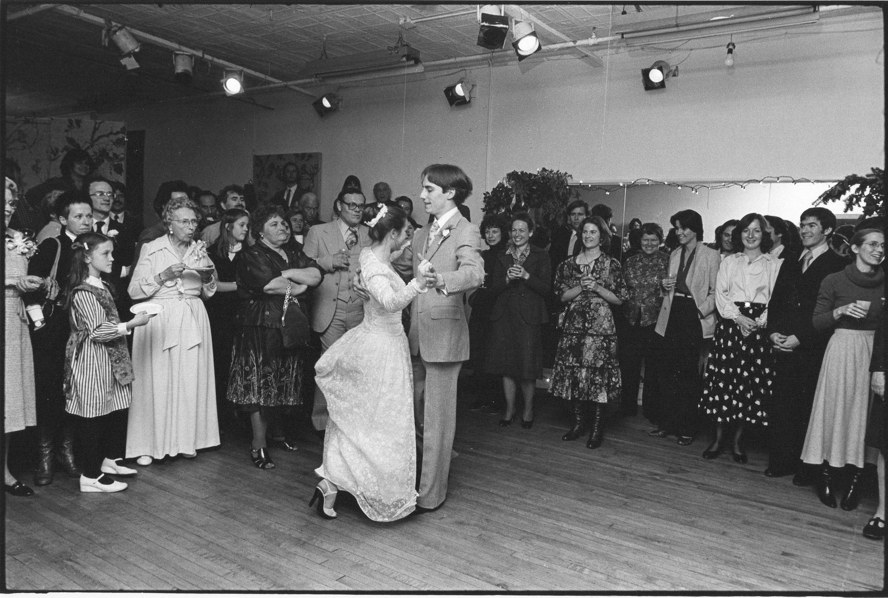 Wedding Waltz in Appleby Studio in SoHo Dec 1979 Rebecca Kelly and Craig Brashear