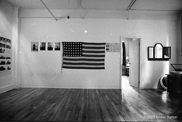  Wall Series, The Flag, 1976 (© 2023 Isabel Barton)