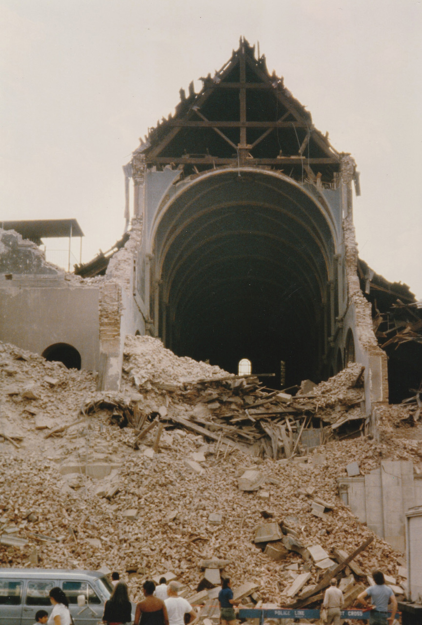 Destruction of St Alphonsus Church, 1981