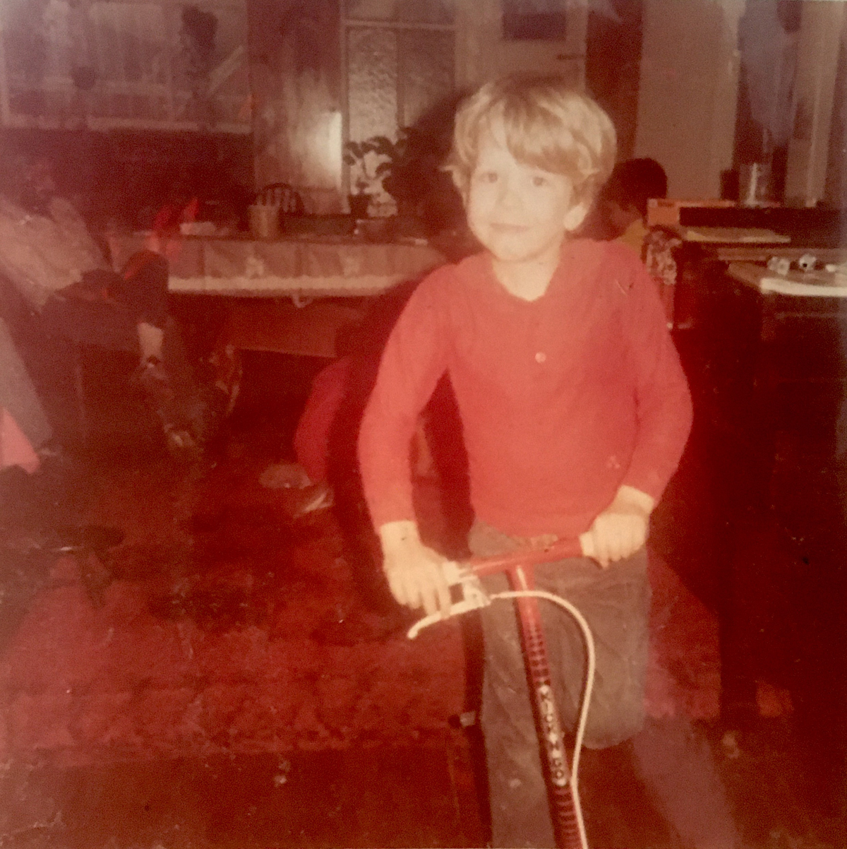 I do not wish to name names without permission but this is the brother of a famous actress at my birthday party at 16 Greene, 1978.