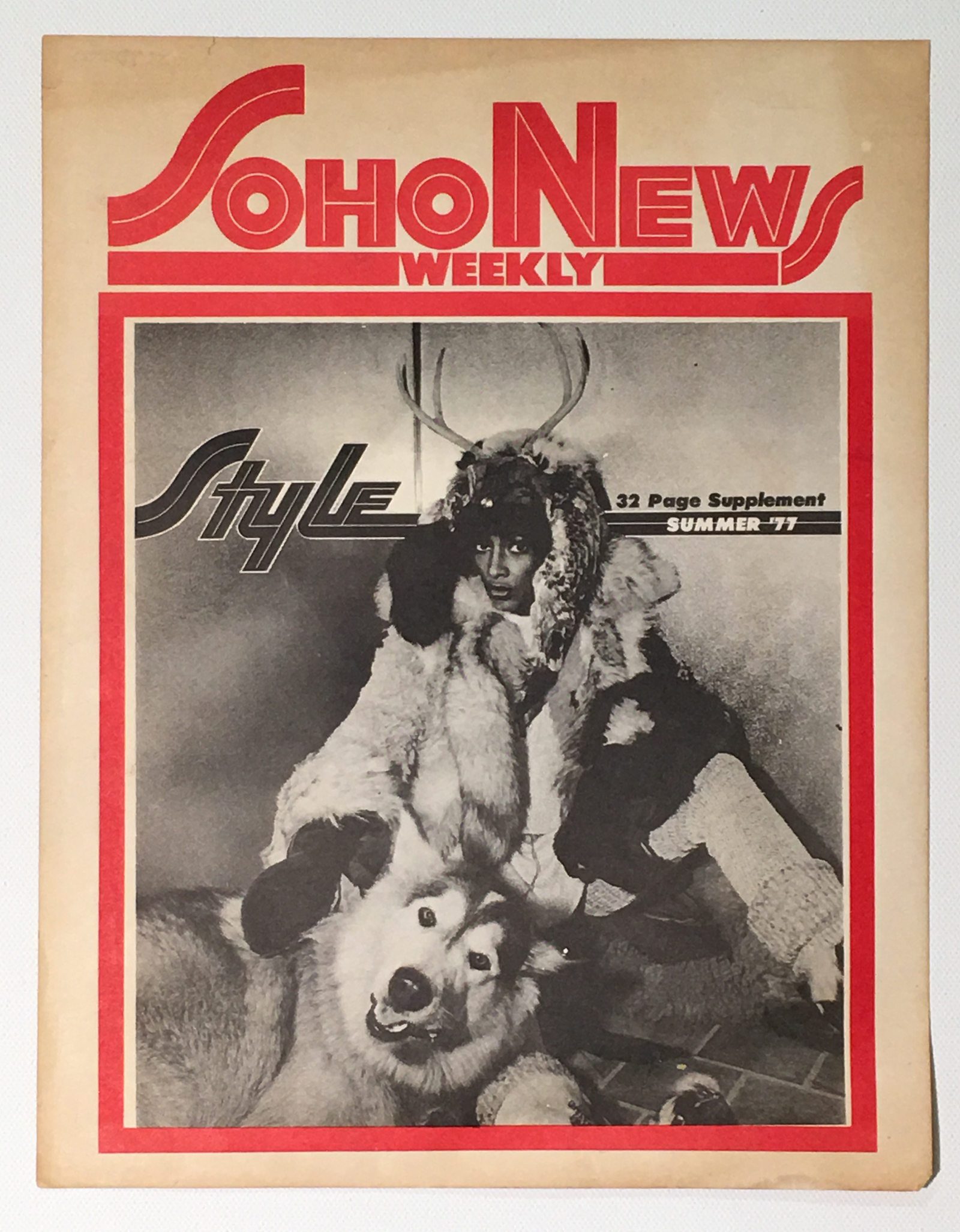 Soho Weekly news Style Supplement Promo (1977)