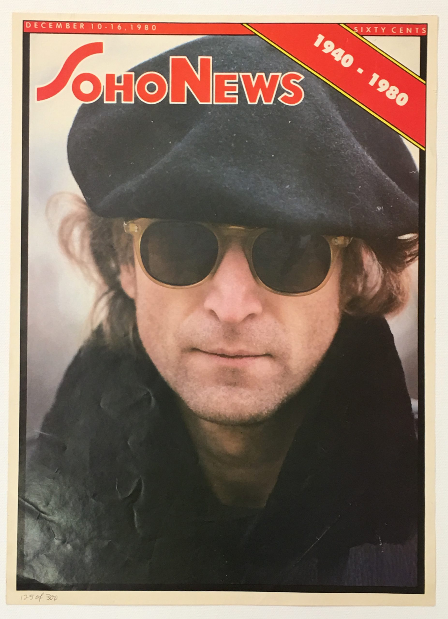 Soho News John Lennon (1980)