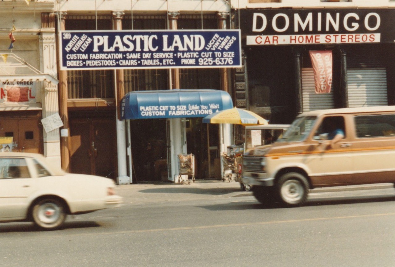 Plastic Land on Canal Street (1990s)