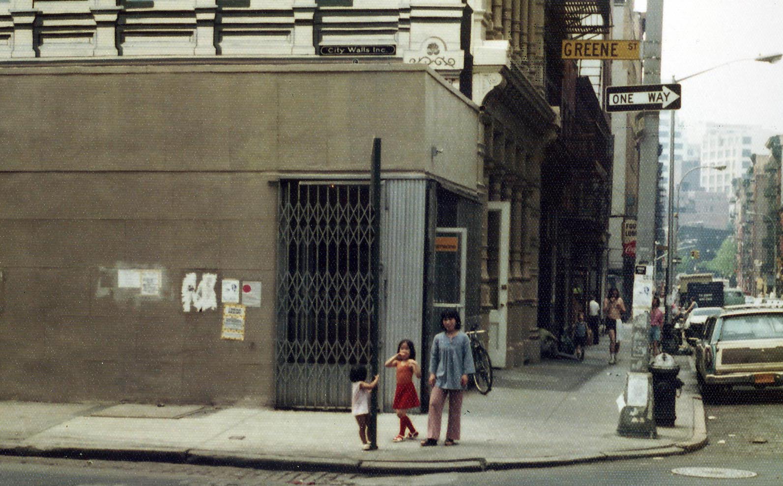 Corner of Prince and Greene Streets (1976)