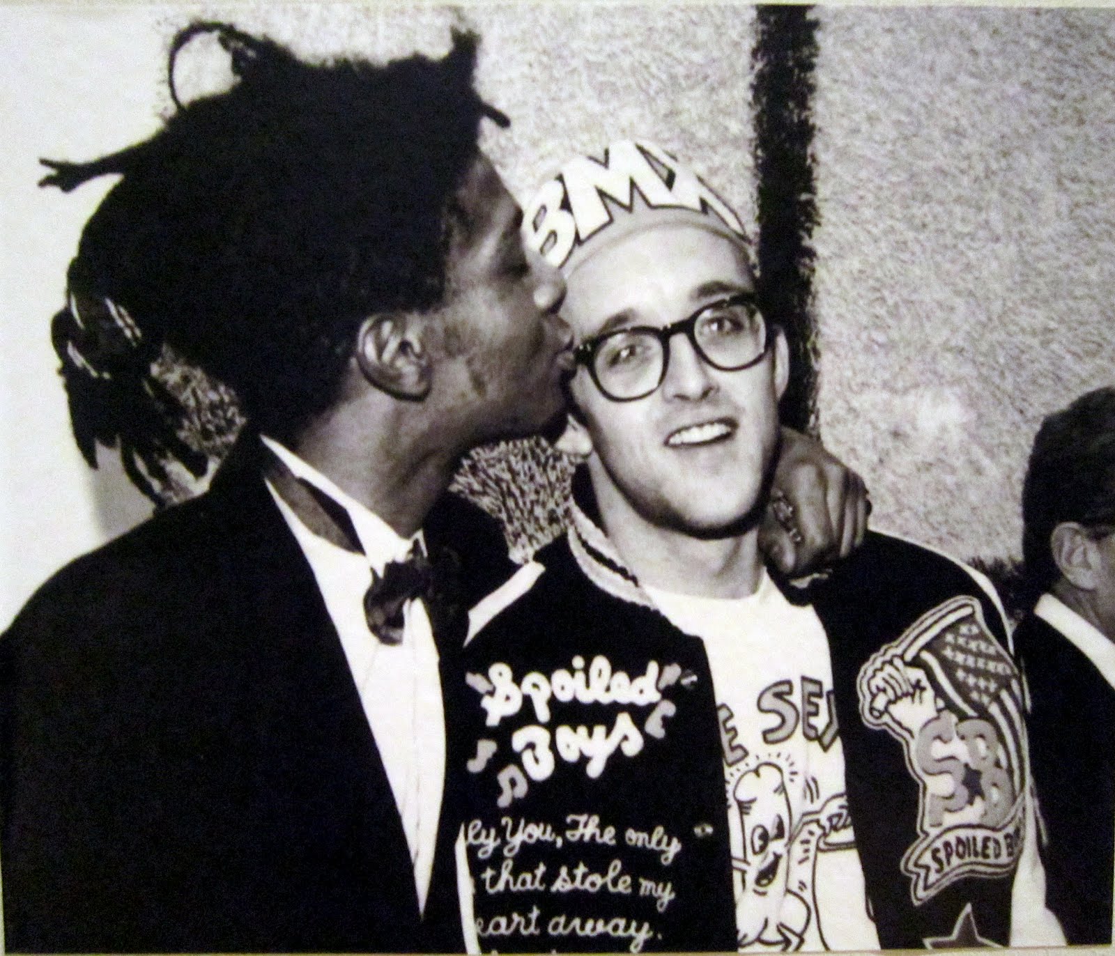 Keith Haring and Jean-Michel Basquiat, 1987