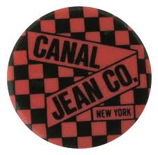 The infamous and much collected Canal Jean button