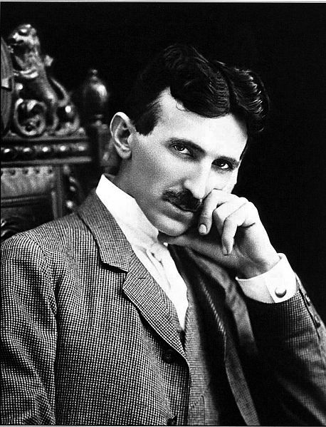 Nikola Tesla (c. 1896) Courtesy of Wikipedia