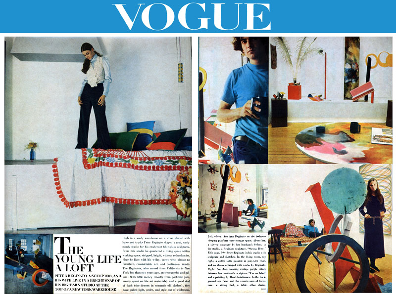 Articl about Peter in Vogue, 1966
