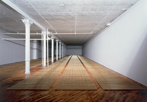 Walter De Maria, The Broken Kilometer, 1979. Long-term installation, 393 West Broadway, New York City. Photo: Jon Abbott